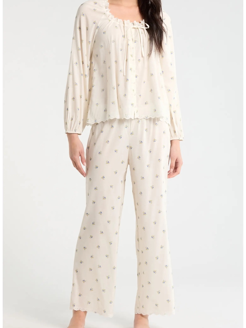Paloma Floral Print Pajamas